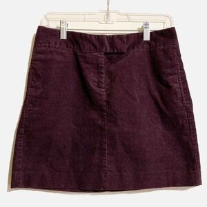 J.Crew Stretch Corduroy Brown Pockets Midi Pencil Skirt. Size 0